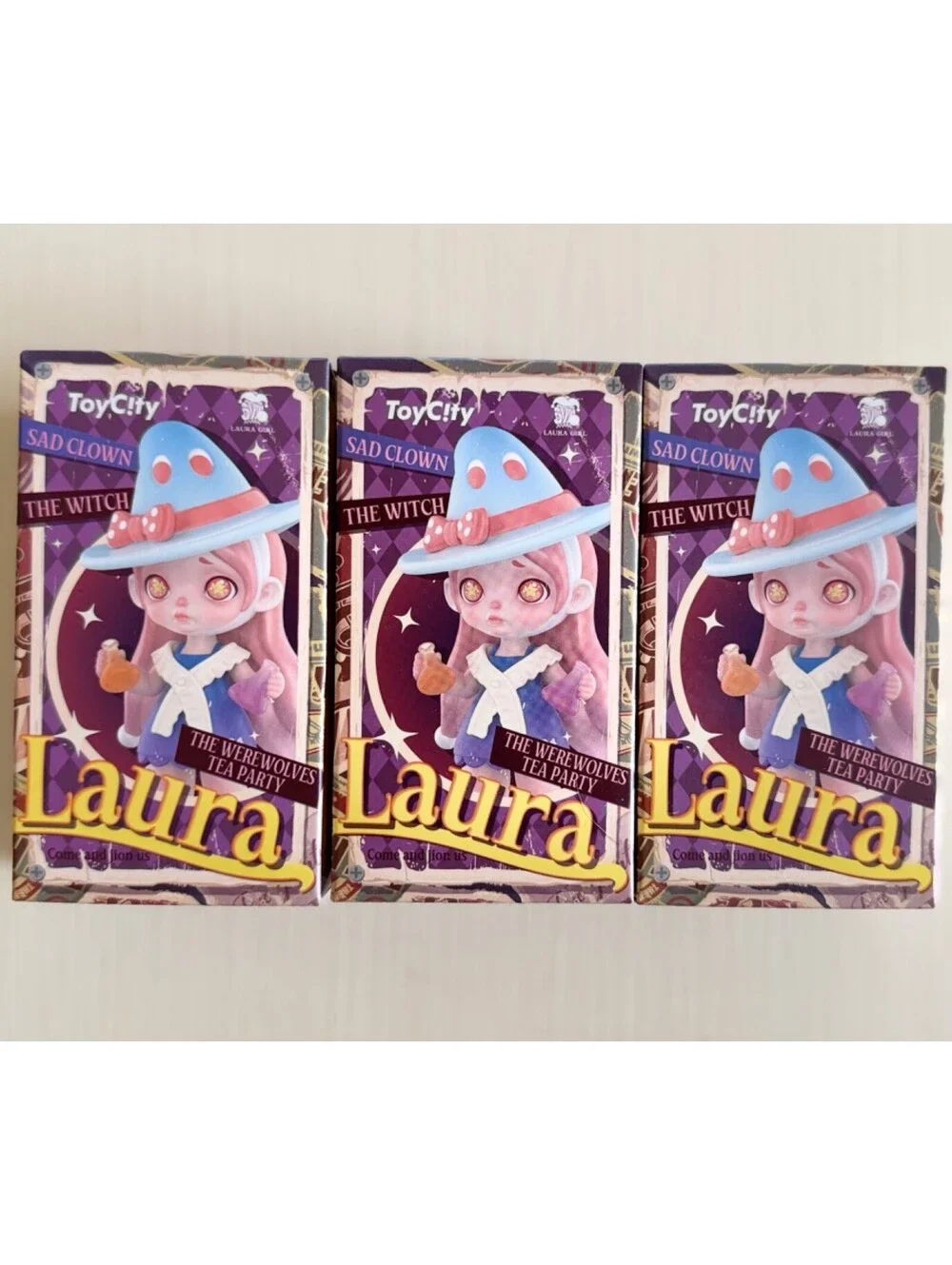 TOYCITY x LAURA The Werewolves Tea Party Series Sealed Vinyl Figure 3 Blind Box